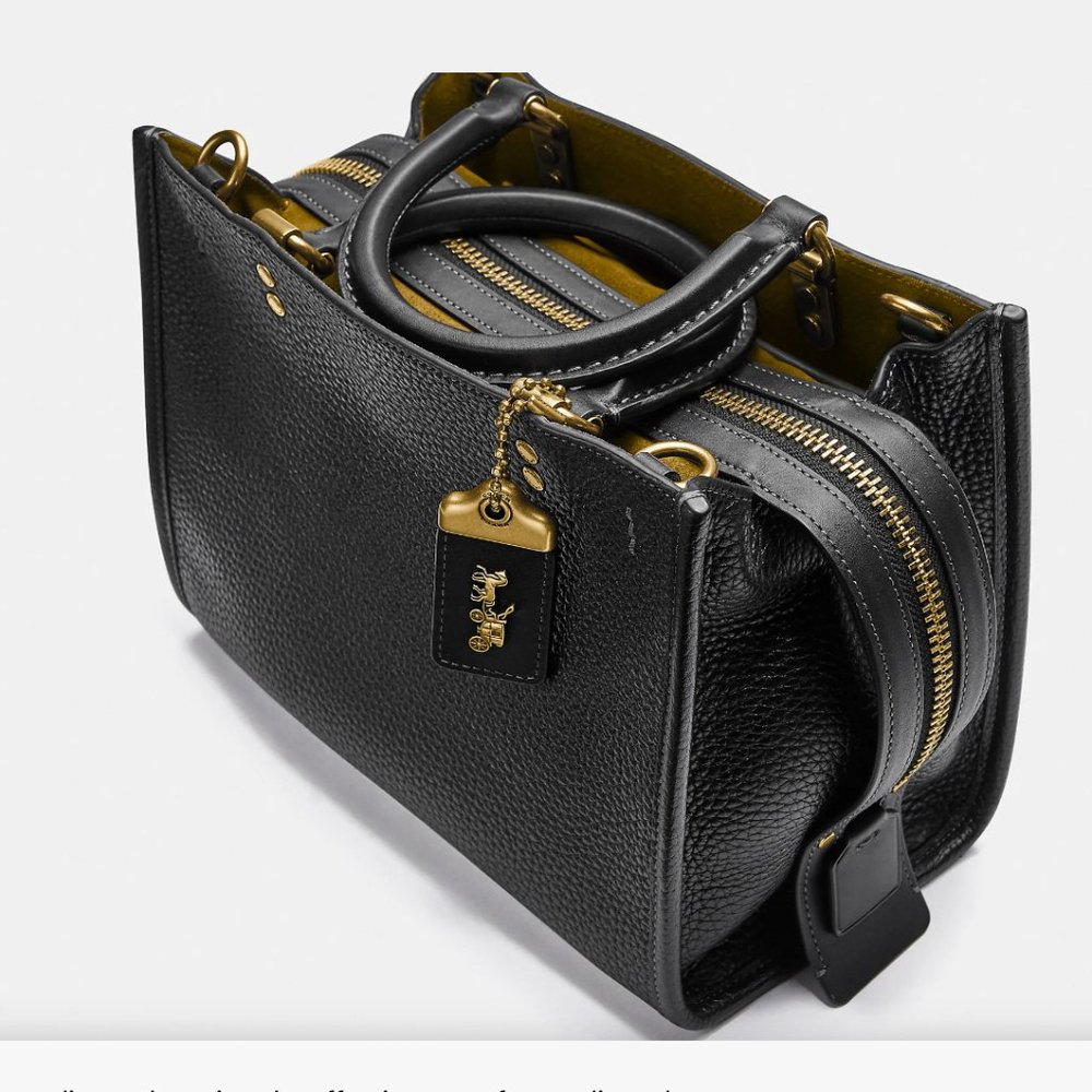 Coach Purse - Black - New